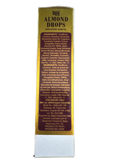 Bajaj Oil Almond Drops 200ML