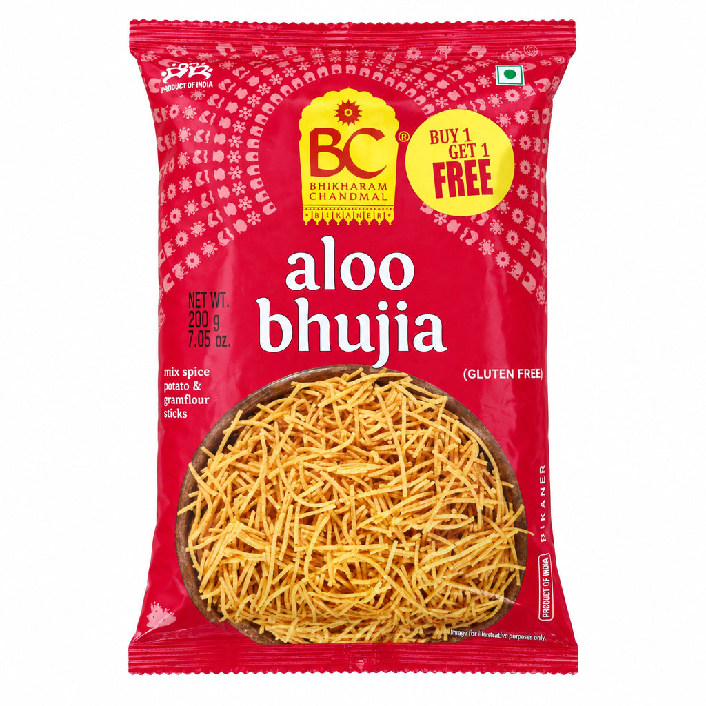Bhikharam Aloo Bhujia 200g Buy 1 Get 1 Free Mix & Match EXP 09/12/2026
