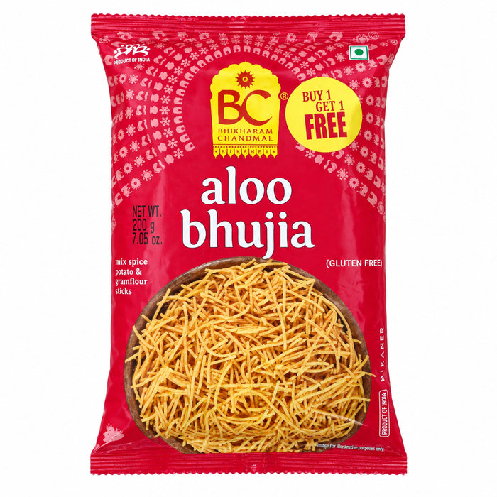 Bhikharam Aloo Bhujia 200g Buy 1 Get 1 Free Mix & Match EXP 09/12/2026
