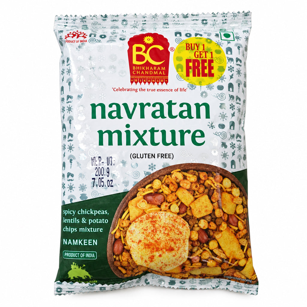 Bhikharam Navratan Mixture 200g Buy 1 Get 1 Free Mix & Match EXP 09/12/2026