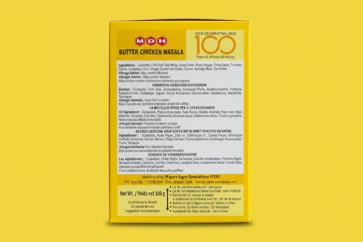 MDH Butter Chicken Masala 100g Mix & Match 2 For £3.50