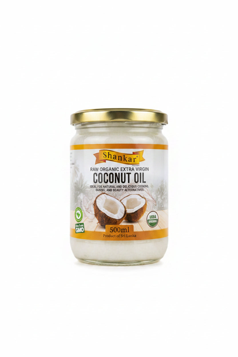 Shankar Raw & Organic Coconut Oil 500ml