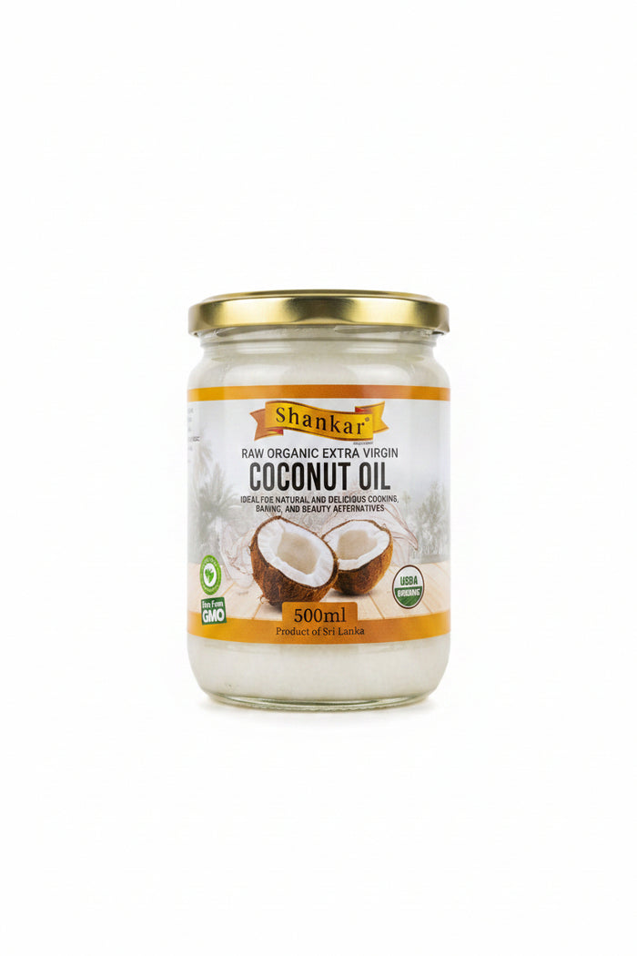 Shankar Raw & Organic Coconut Oil 500ml