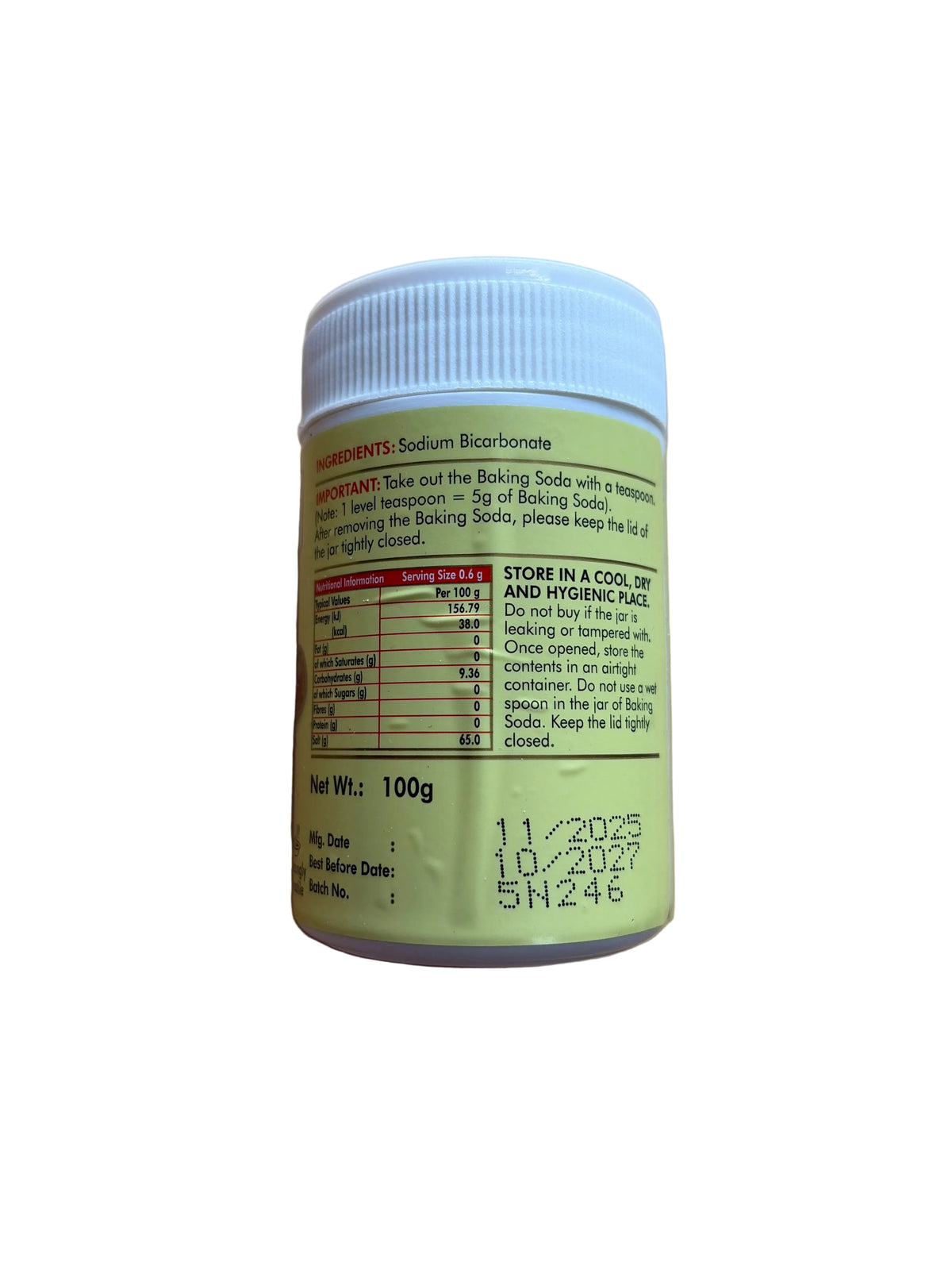 Weikfield Bicarbonate Of Soda 100g