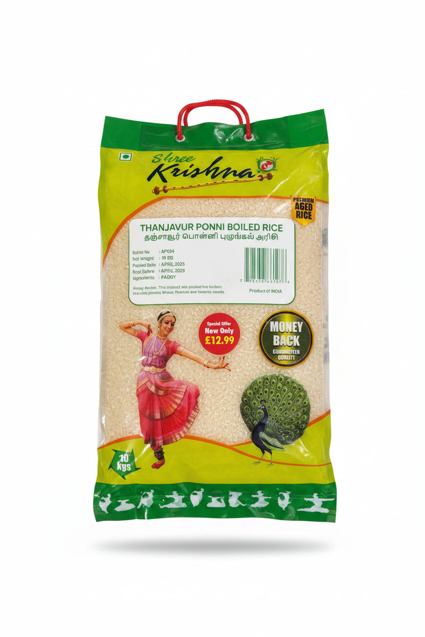 Shree Krishna Thanjavur Ponni Rice 10kg