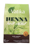Dabur Vatika Womens Hair Colour Henna Dark Brown 60g