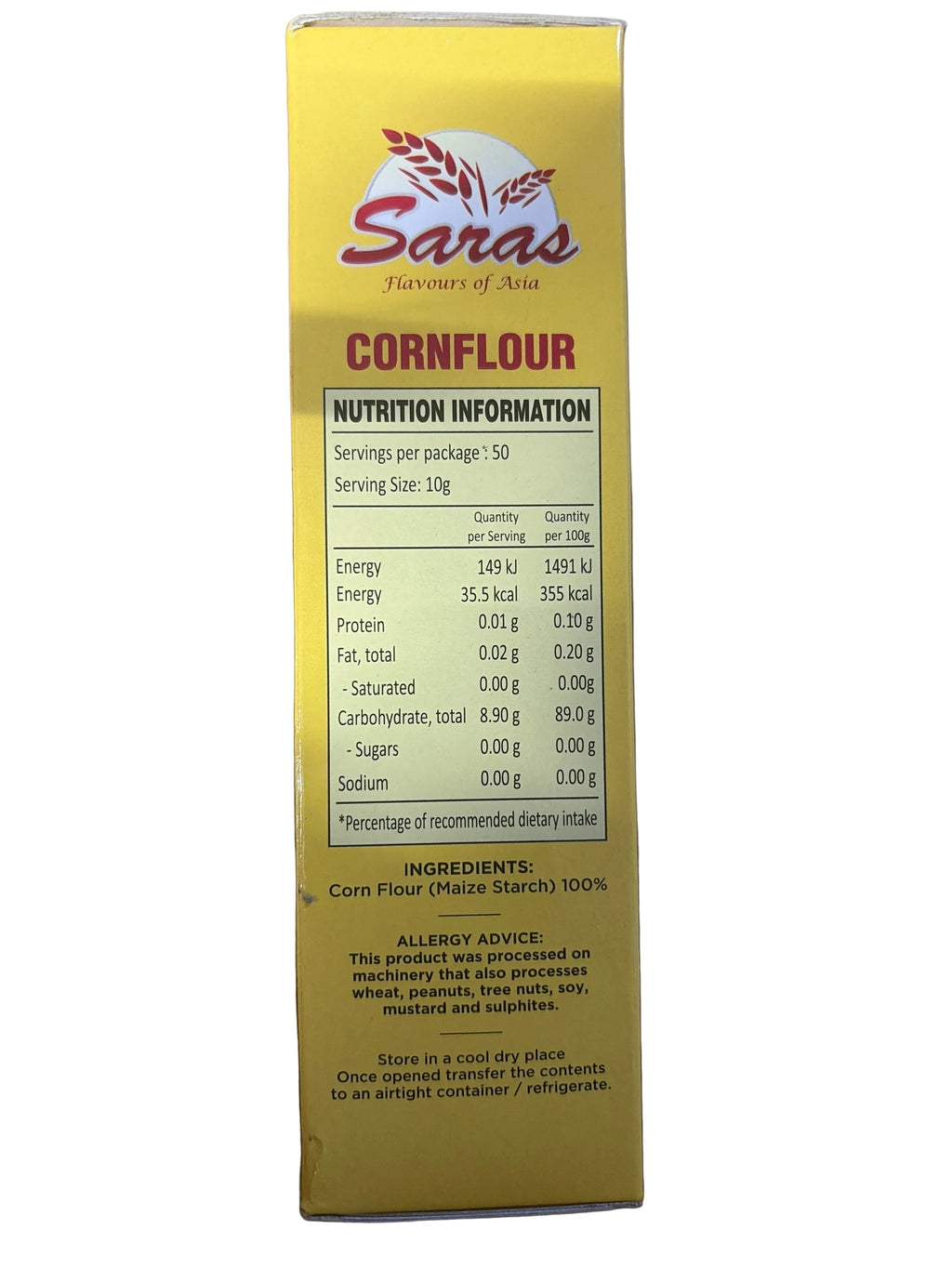 Saras Cornflour 500g