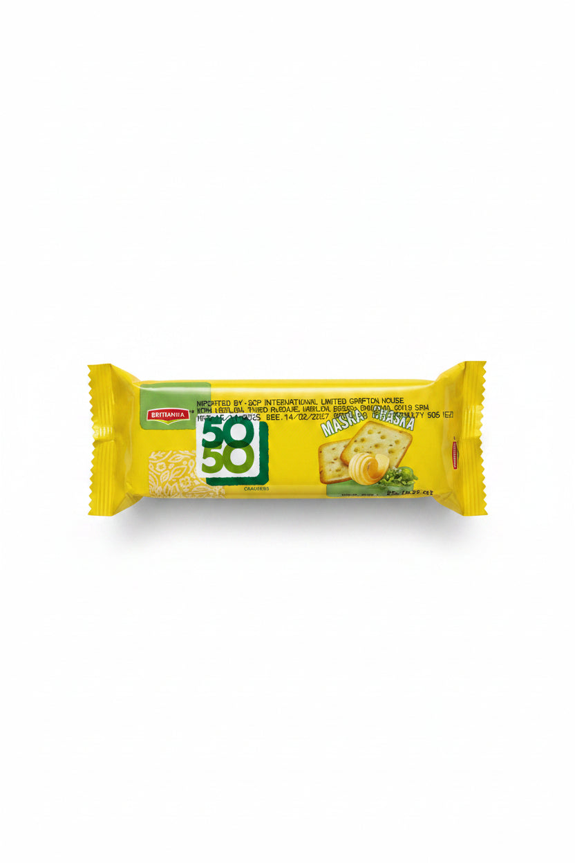 Britannia 50 50 Maska Chaska Crackers 62g