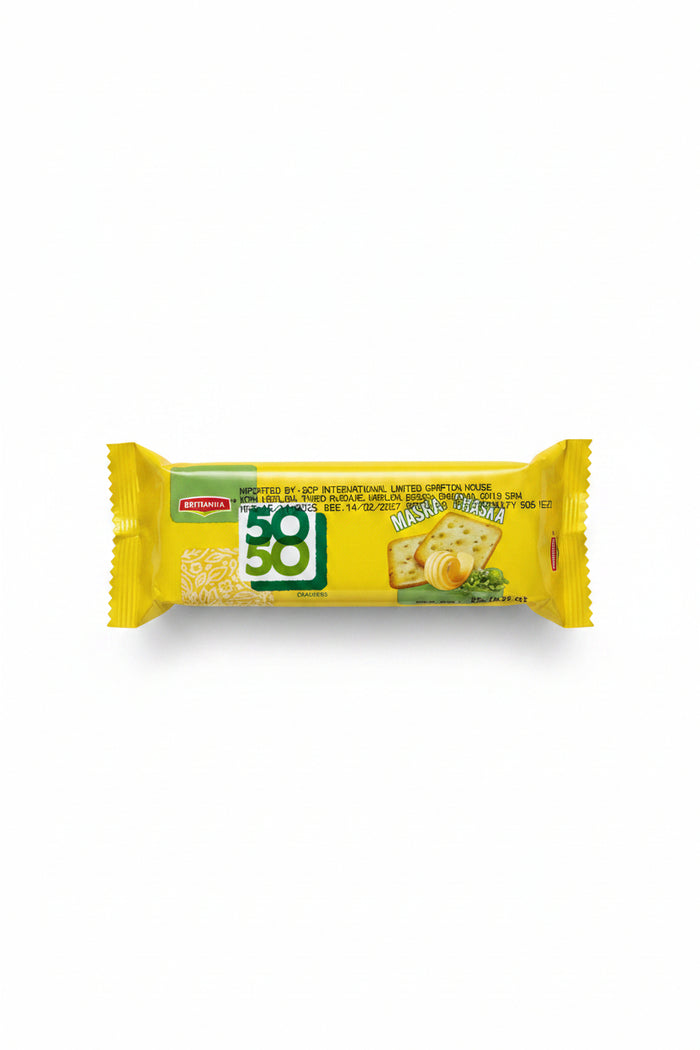 Britannia 50 50 Maska Chaska Crackers 62g