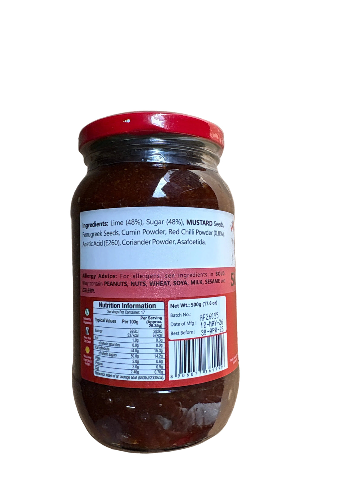 Jaimin Sweet Lime Pickle 500g