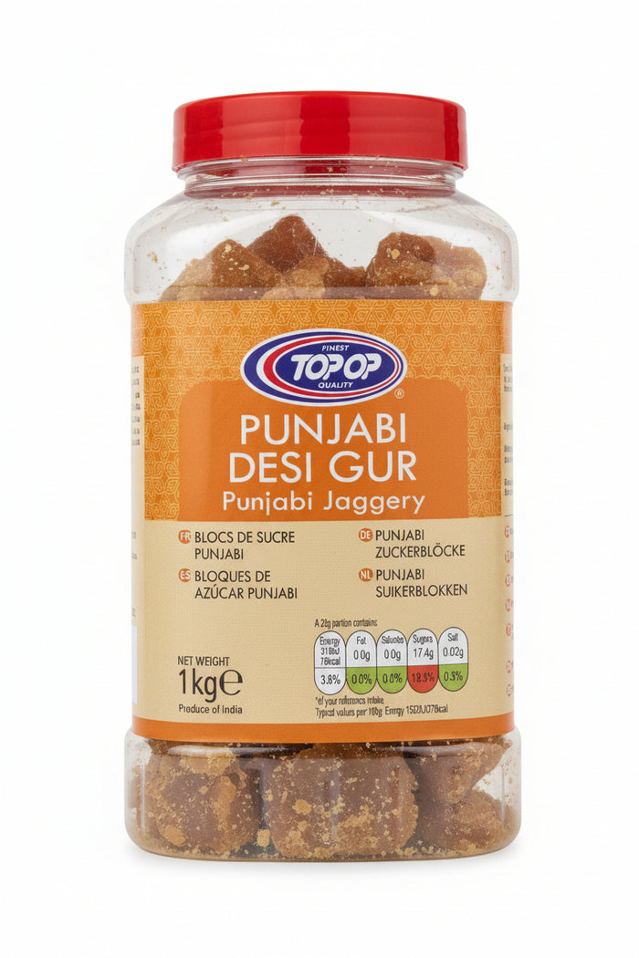 Top Op Punjabi Desi Gur 1kg