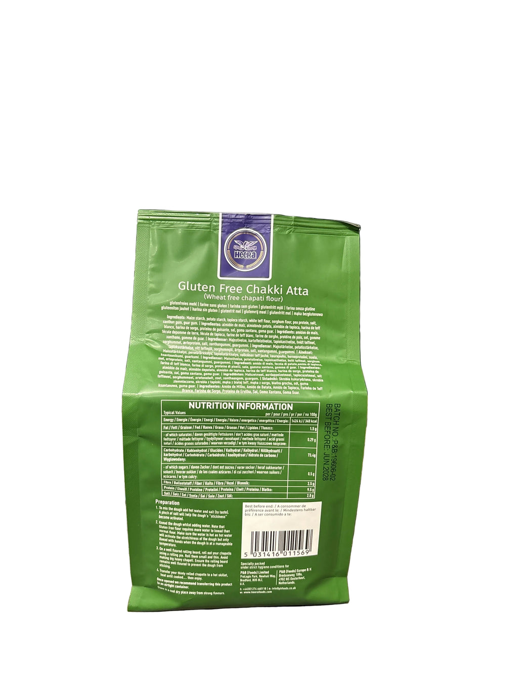 Heera Gluten Free Chakki Atta 1.5kg