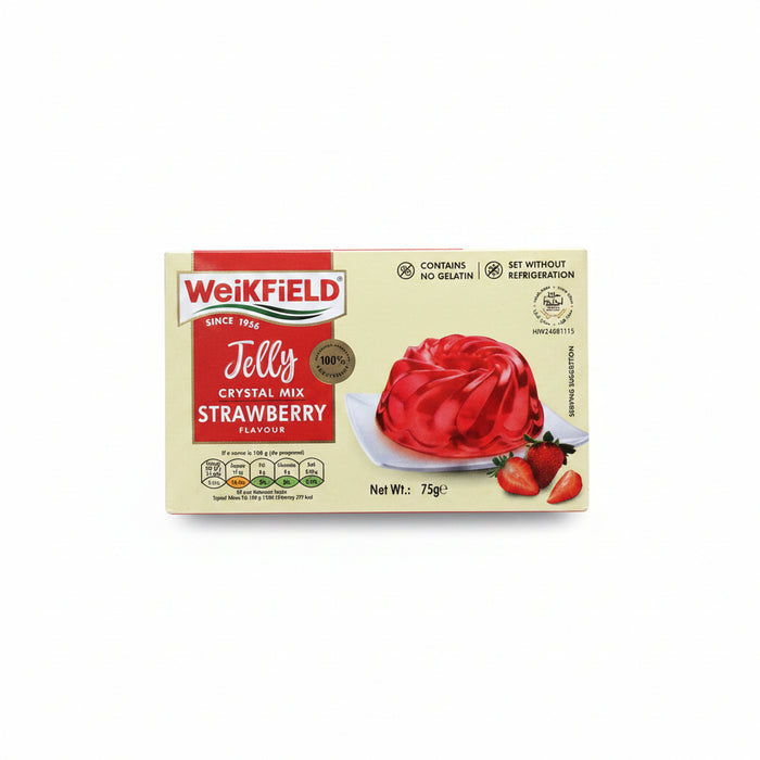Weikfield Jelly Crystal Mix Strawberry 75g