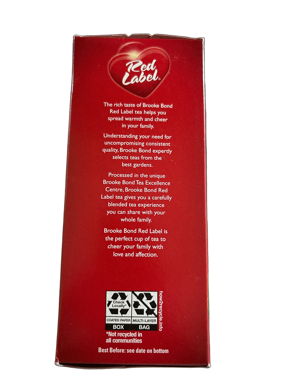 Brooke Bond Red Label Loose Leaf Black Tea 900g