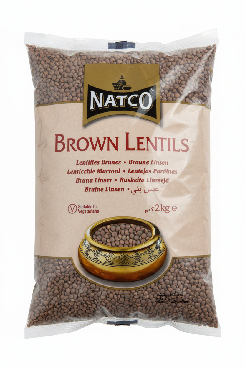 Natco Brown Lentils 2kg