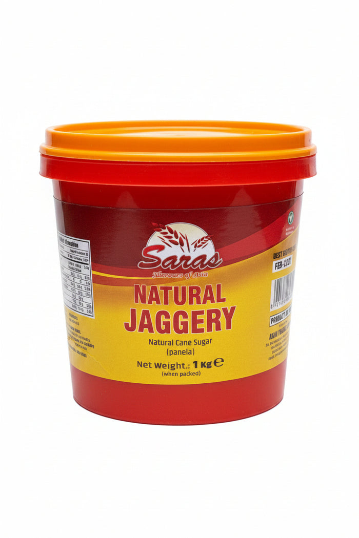 Saras Natural Gur Jaggery 1kg