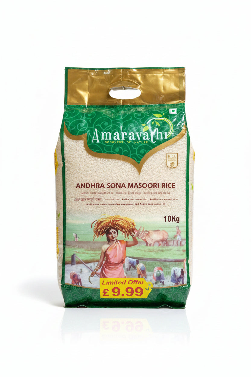 Amaravathi Andhra Sona Masoori Rice 10kg