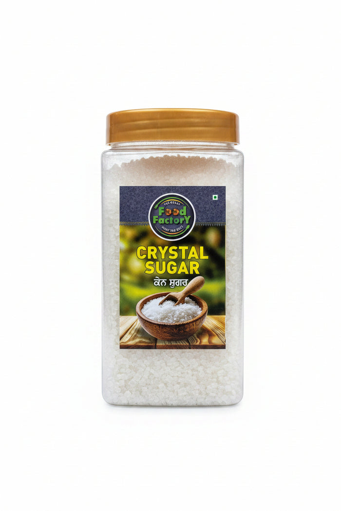 Food Factory Crystal Sugar Desi In Jar 1kg