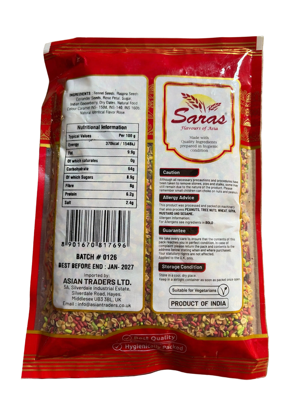 Saras Olympic Mix 400g