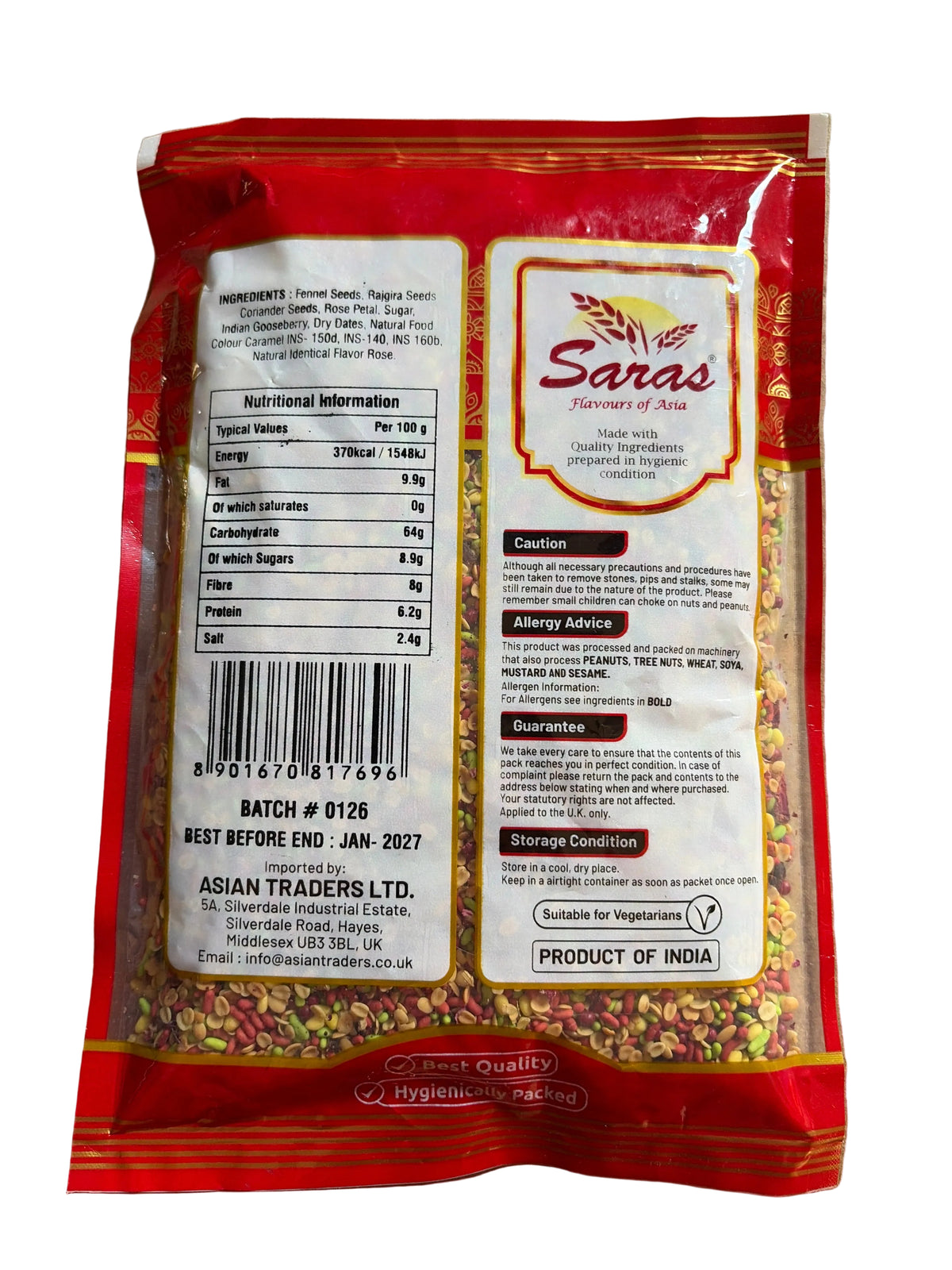Saras Olympic Mix 400g