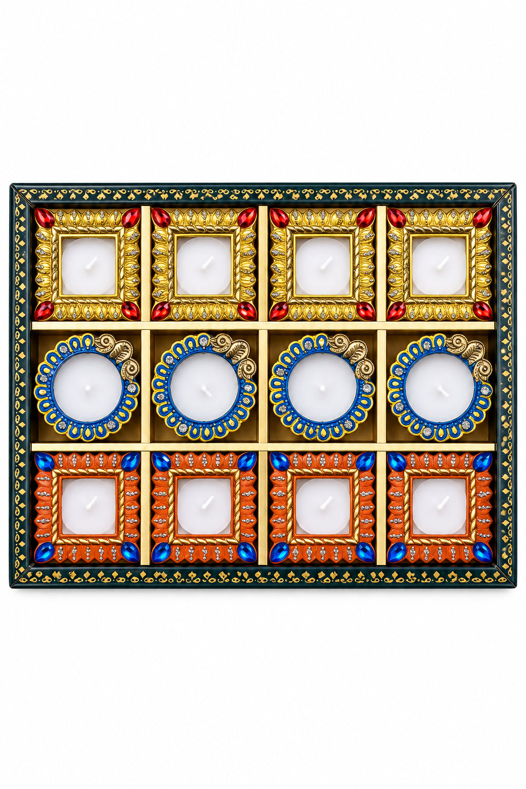 Diwali Diya With Wax 12pc A126