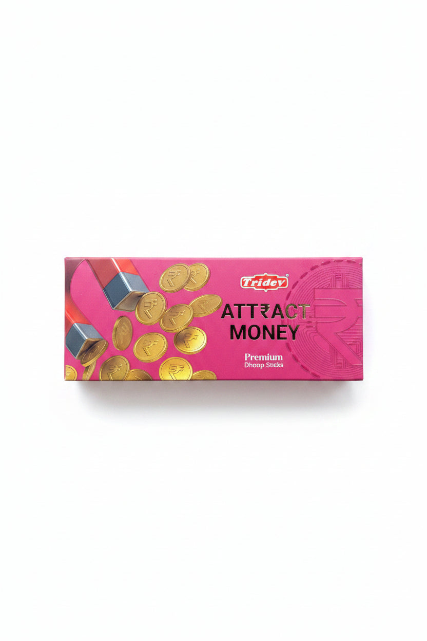 Tridev Premium Dhoop Sticks Attract Money 80g