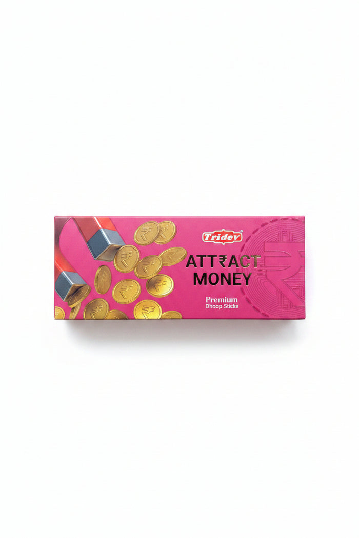 Tridev Premium Dhoop Sticks Attract Money 80g