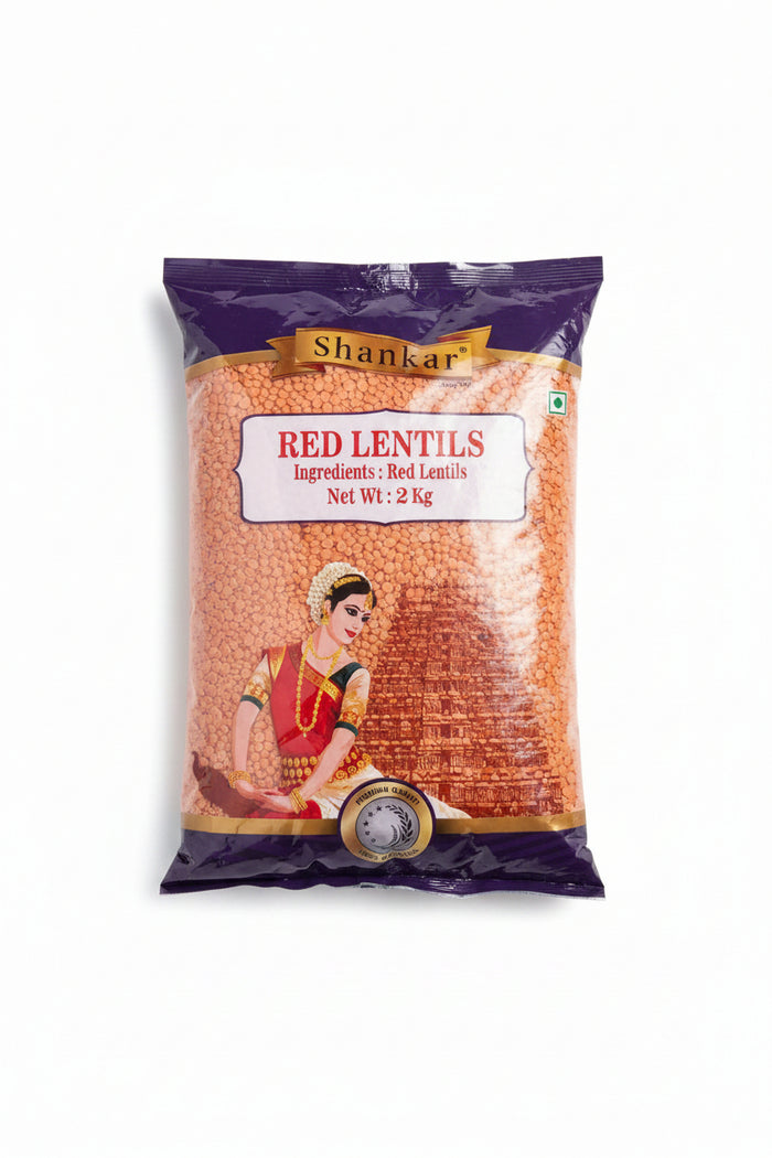 Shankar Red Lentils Desi 2kg
