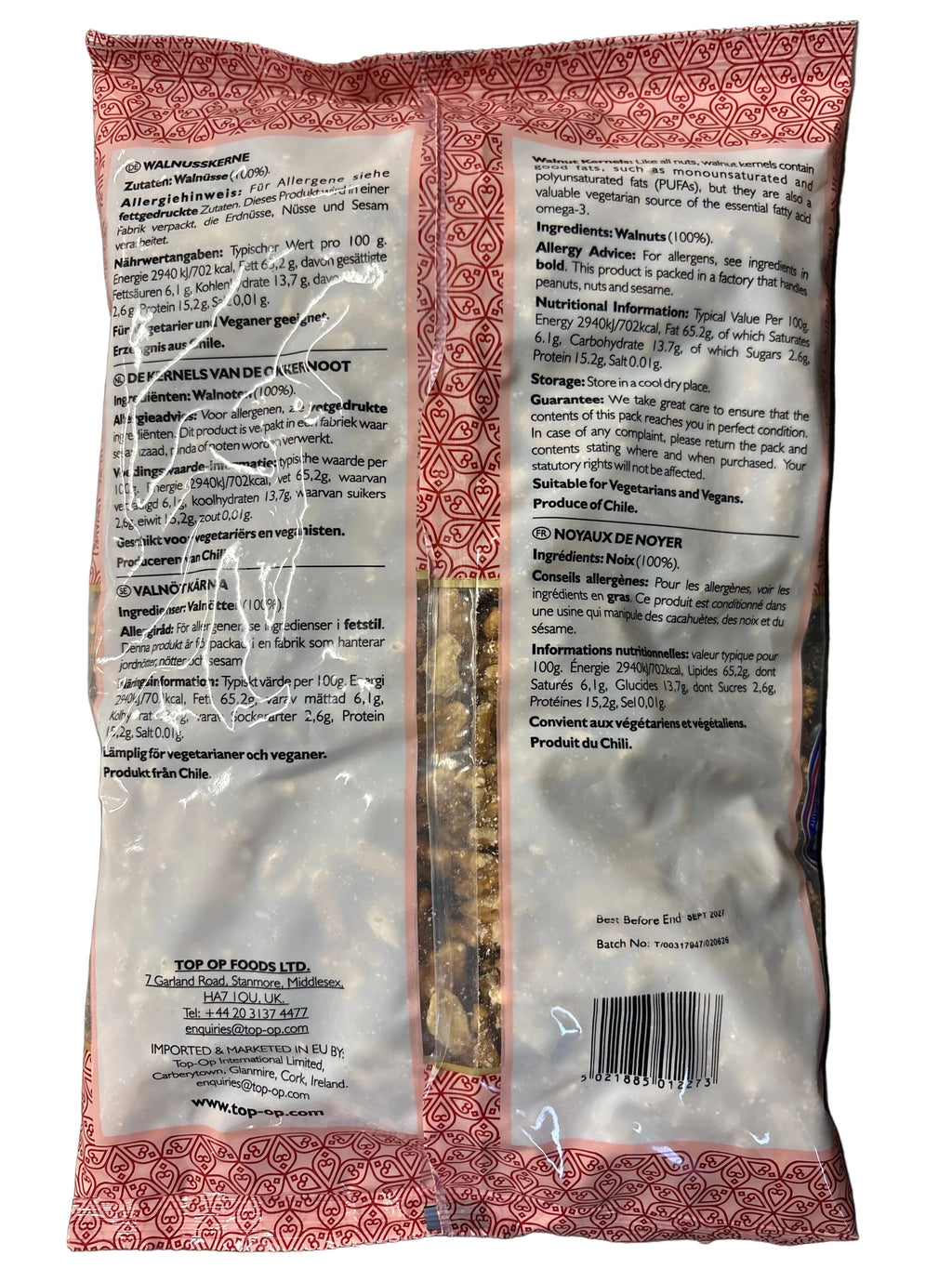Top Op Walnut Kernels 700g