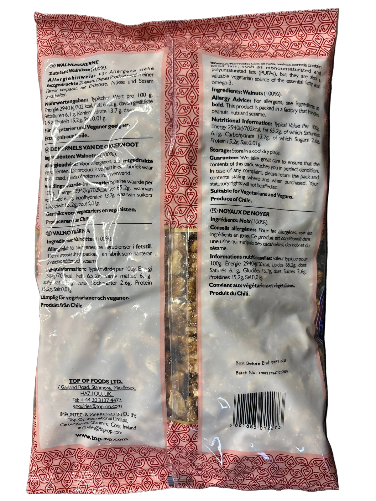 Top Op Walnut Kernels 700g