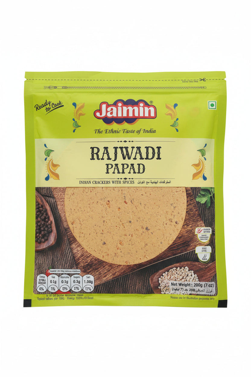 Jaimin Rajwadi Papad 200g