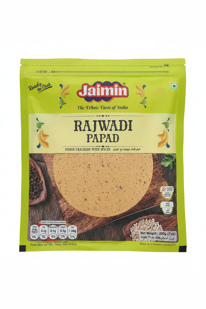 Jaimin Rajwadi Papad 200g