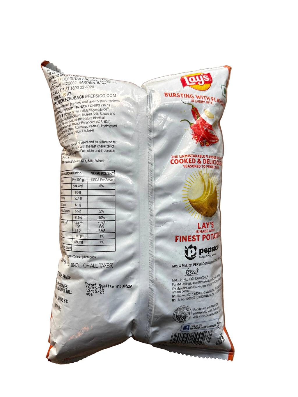 Lays West Indies Hot & Sweet Chilli 48g Mix & Match 2 For £1