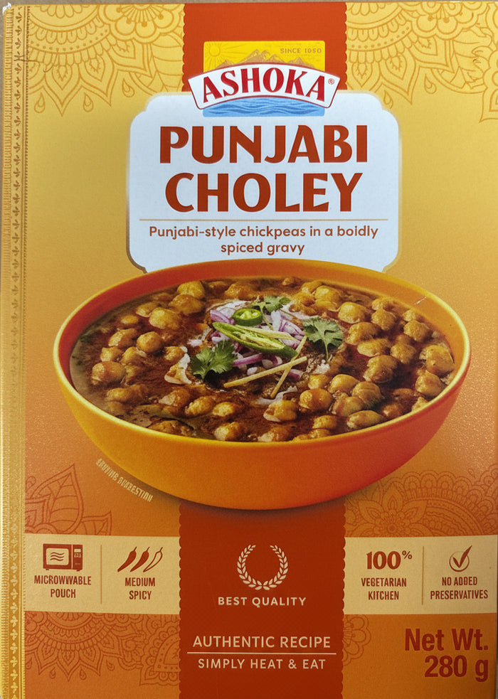 Ashoka Ready Meals Punjabi Choley 280g