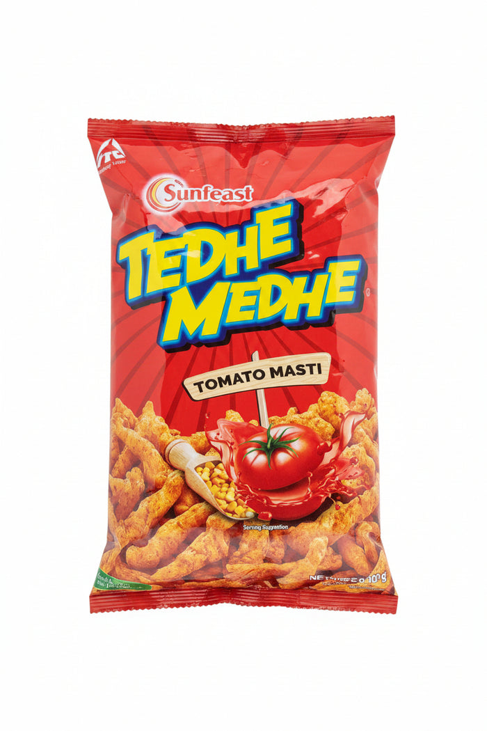 Sunfeast Tedhe Medhe Tomato Masti 140g Mix & Match 2 For £2
