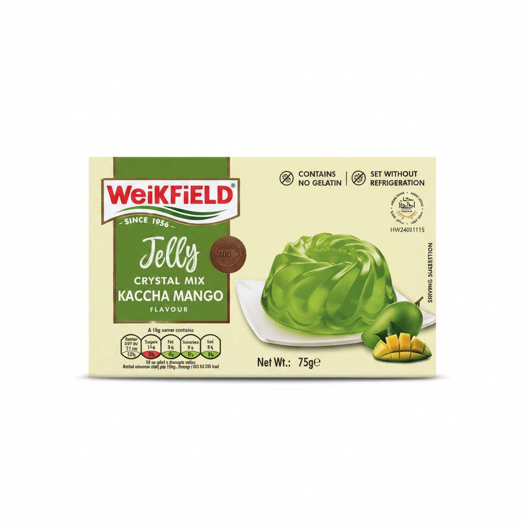 Weikfield Jelly Crystal Mix Kaccha Mango 75g