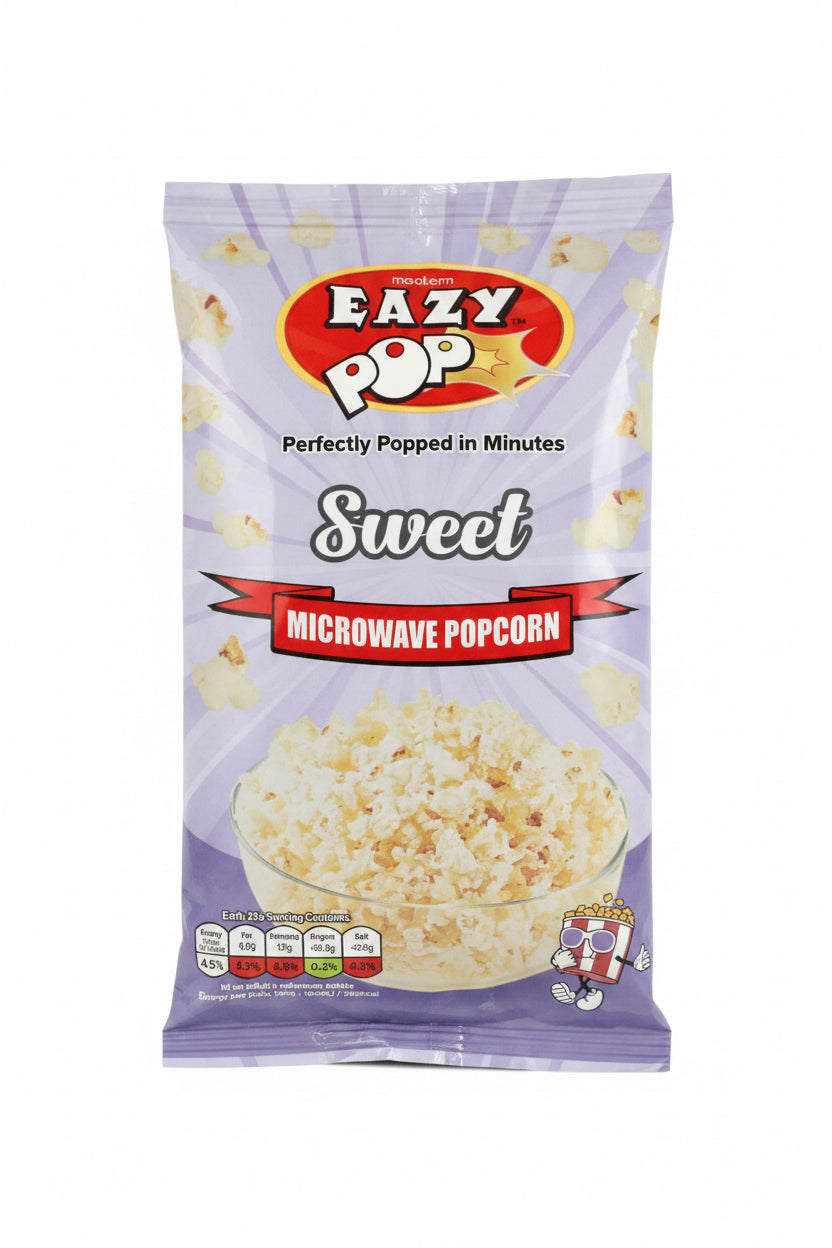 Eazy Pop Popcorn Microwave Sweet 85g