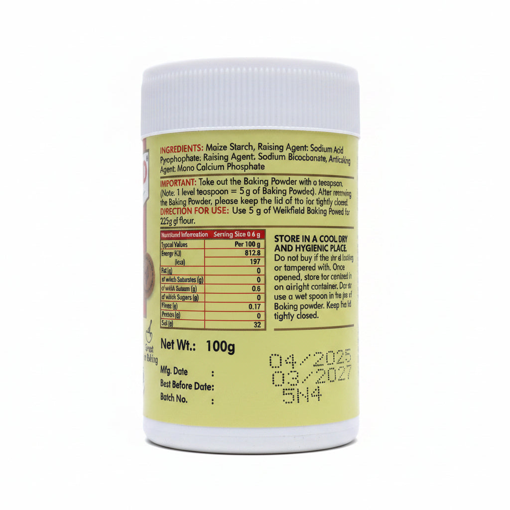 Weikfield Baking Powder 100g