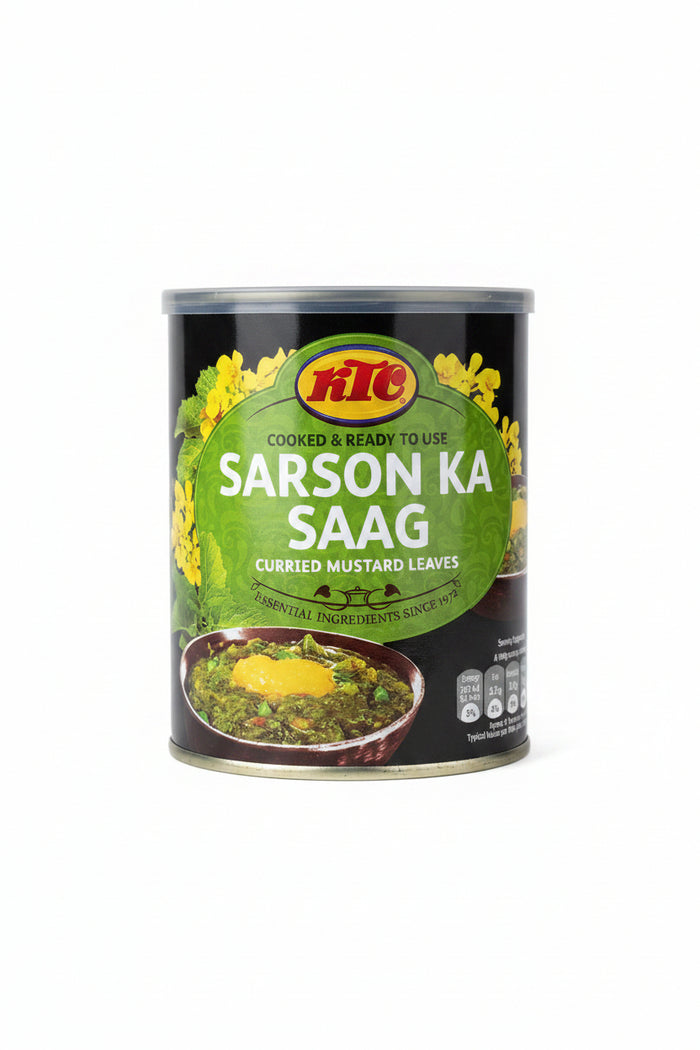 KTC Sarson Ka Saag Curried Mustard Leaves 800g