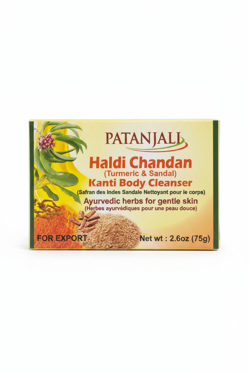 Patanjali Haldi Chandan Soap 75g