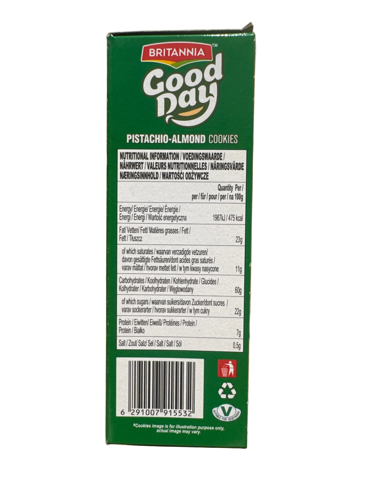 Britannia Good day Pistachio Almond Cookies 216g PM