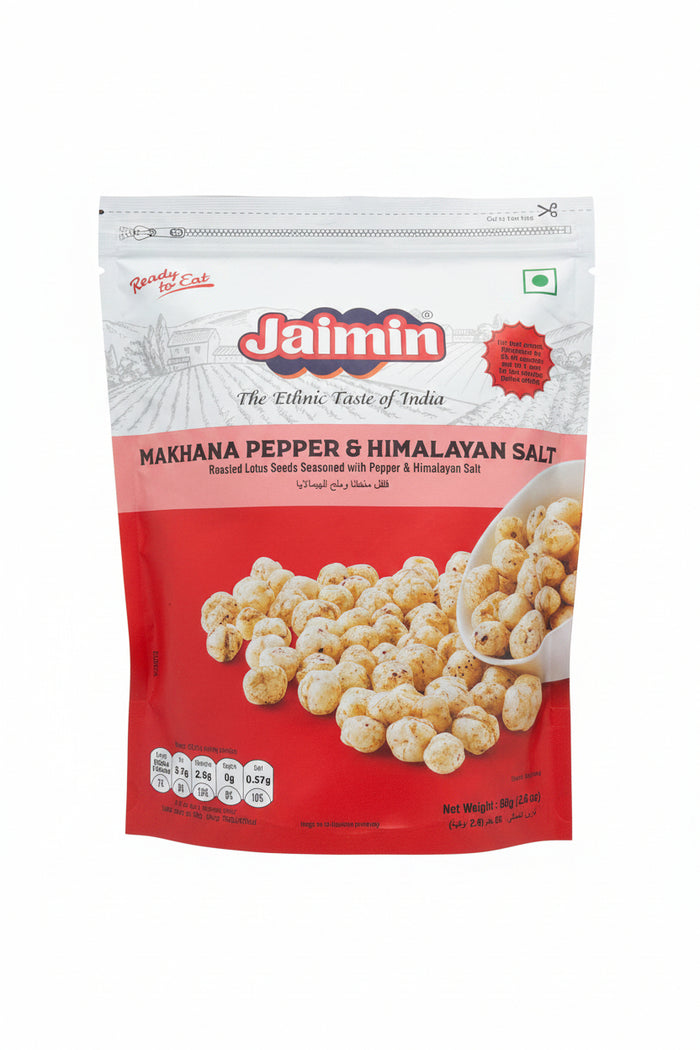 Jaimin Makhana Pepper & Himalayan Salt 80g