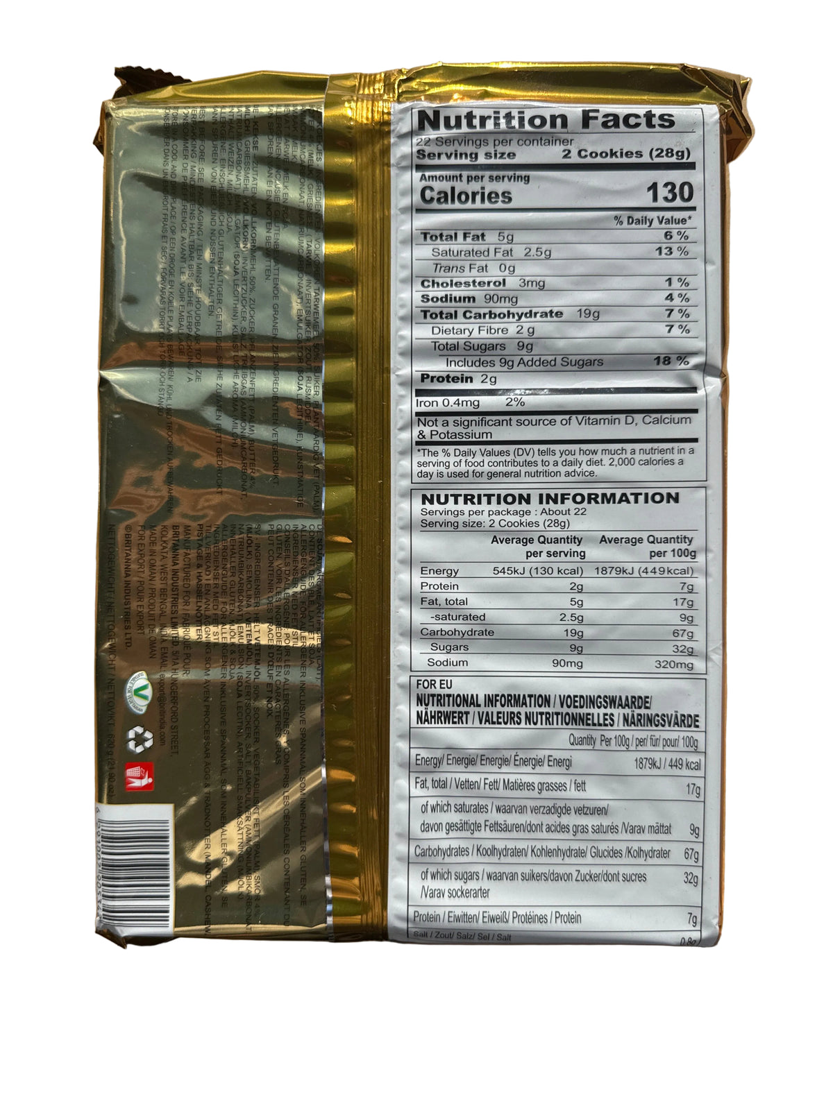 Britannia Punjabi Cookies 620g PM