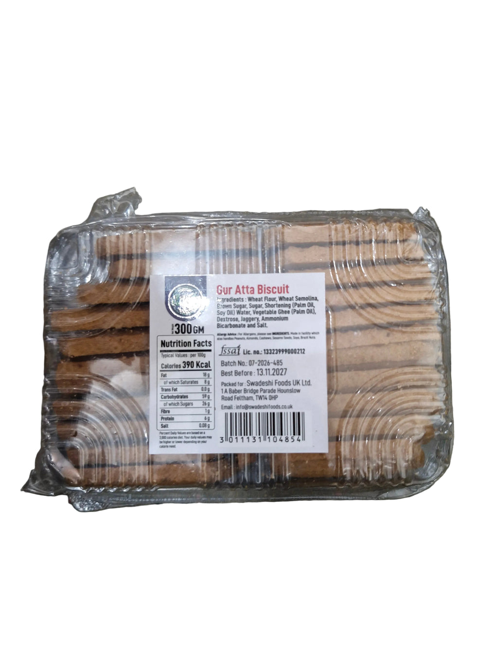 Food Factory Gur Atta Biscuits 300g