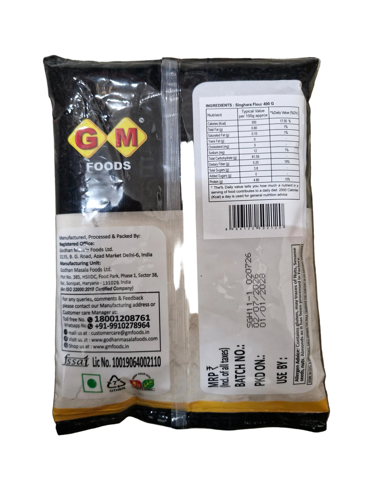 GM Singoda Water Chestnut Flour 400g