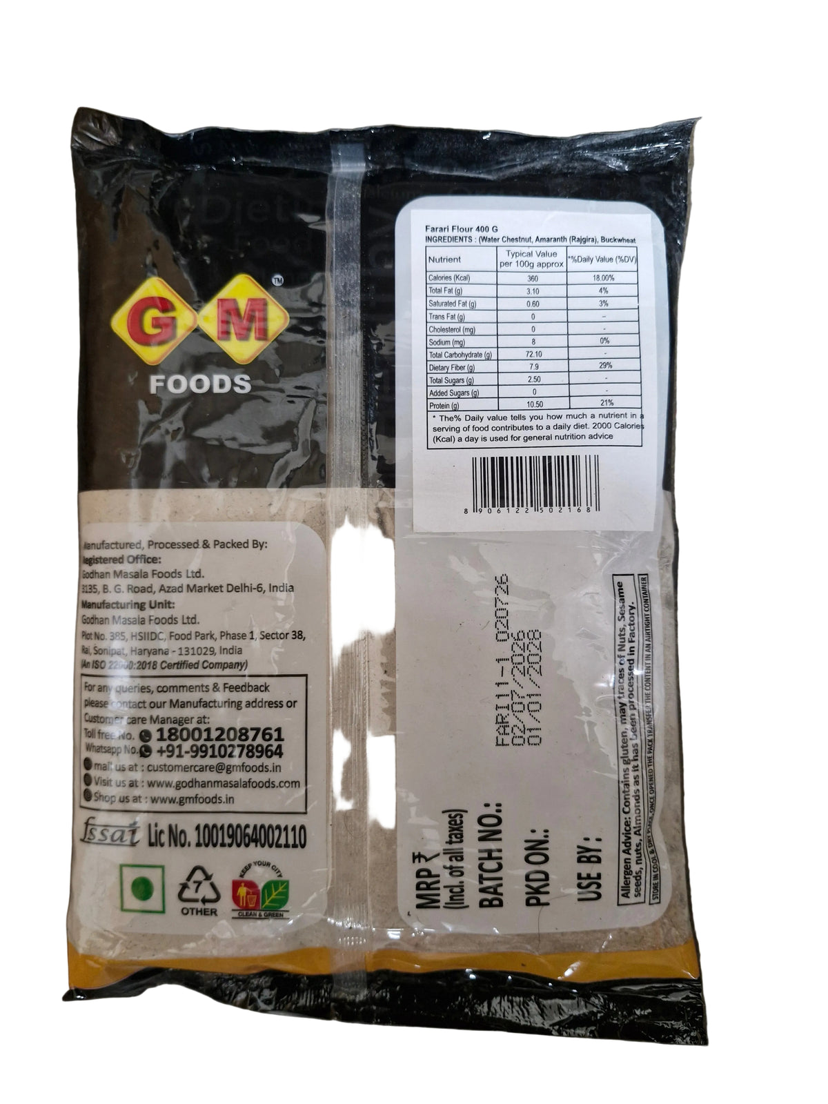 Gm Farari Flour 400g