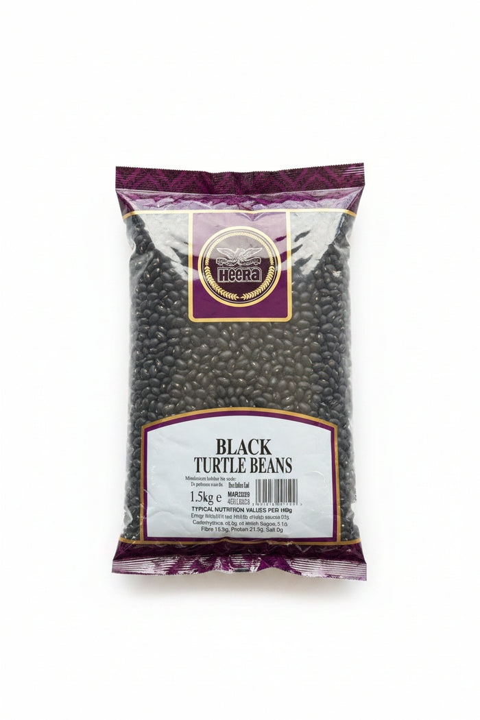 Heera Black Turtle Beans 1.5kg