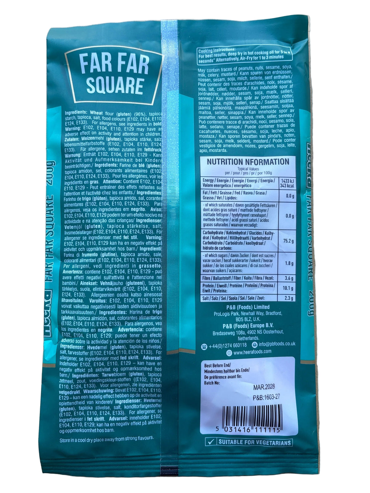 Heera Far Far Square 200g