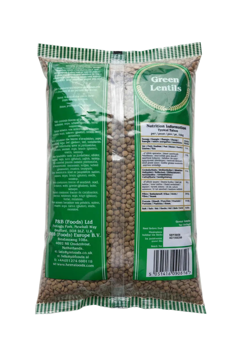 Heera Green Lentils 2kg