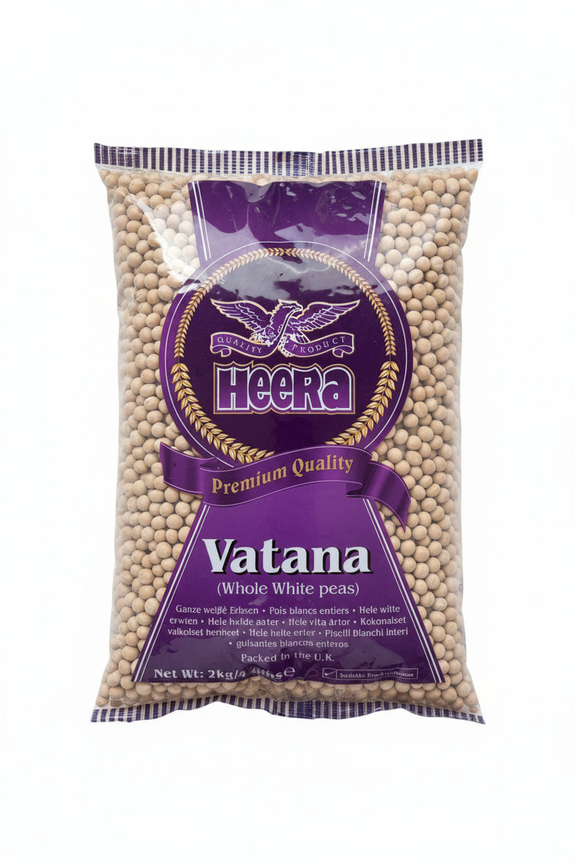 Heera Vatana Whole White Peas 2kg